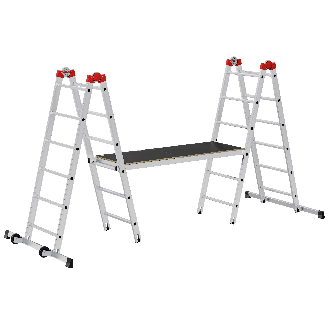 Multifunktionsgerüst aus Aluminium-Beschreibung lesen