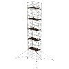 MUNK Rollgerüst SG mit Doppelplattform 1,35x2,45m und Ausleger 12,35m AH