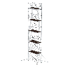 MUNK Rollgerüst mit Doppelplattform 2,45x1,80m Plattform 13,35m AH MUNK Rollgerüst mit Doppelplattform 2,45x1,80m Plattform 13,35m AH