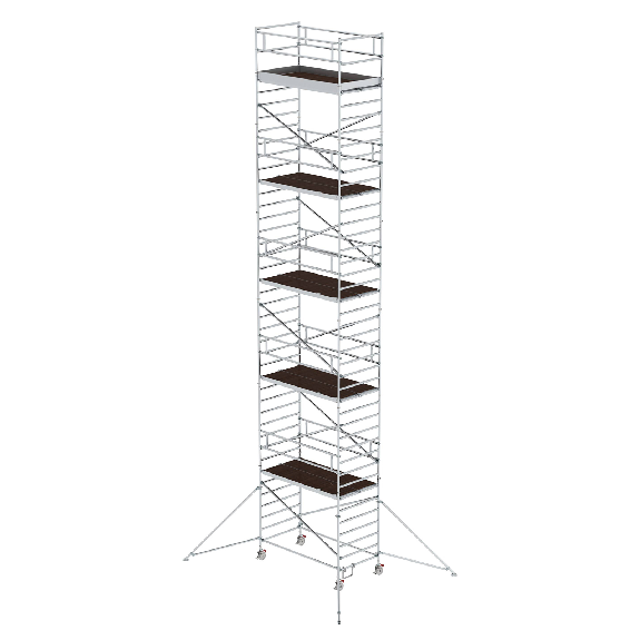 MUNK Rollgerüst mit Doppelplattform 2,45x1,80m Plattform 13,35m AH MUNK Rollgerüst mit Doppelplattform 2,45x1,80m Plattform 13,35m AH-Beschreibung lesen