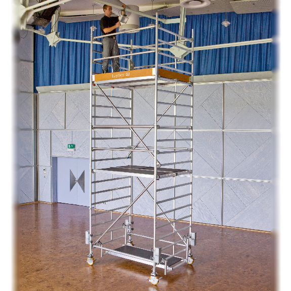 Layher Rollgerüst Uni Kompakt 4,20m AH (DIN EN 1004:2004) Layher Rollgerüst Uni Kompakt 4,20m AH (DIN EN 1004:2004)-Beschreibung lesen