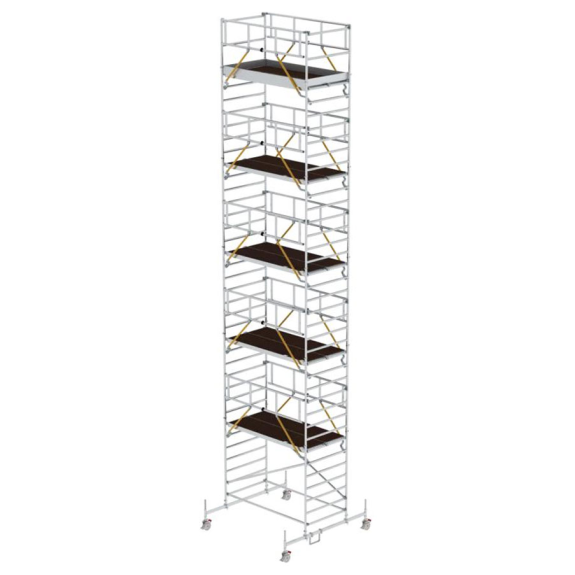 MUNK Rollgerüst SG mit Doppelplattform 1,35x2,45m Plattform 12,54m AH MUNK Rollgerüst SG mit Doppelplattform 1,35x2,45m Plattform 12,54m AH-Beschreibung lesen