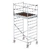 MUNK Rollgerüst mit Doppelplattform 1,35x1,80m Plattform, 5,00m AH MUNK Rollgerüst mit Doppelplattform 1,35x1,80m Plattform, 5,00m AH