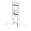 MUNK Aluminium-Rollgerüst mit Ausleger 1,80x0,75m Plattform 7,59m AH MUNK Aluminium-Rollgerüst mit Ausleger 1,80x0,75m Plattform 7,59m AH