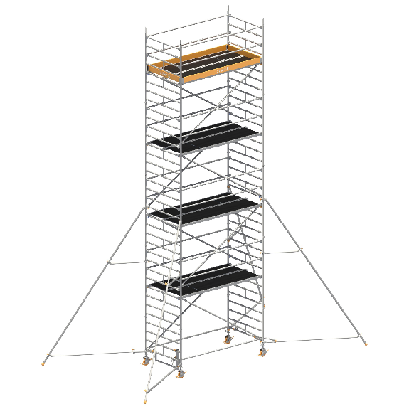 Roll Frame Uni Wide P2 avec des échafaudages 5m, 10,20m Ah-Leer más