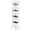 MUNK Rollgerüst mit Doppelplattform 1,35x1,80m Plattform, 10,35m AH