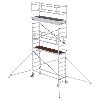 MUNK Aluminium-Rollgerüst mit Ausleger 2,45x0,75m Plattform 6,47m AH MUNK Aluminium-Rollgerüst mit Ausleger 2,45x0,75m Plattform 6,47m AH