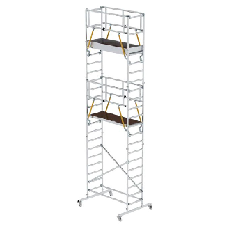 MUNK Aluminium Standard Rollgerüst SG mit 7,20m Arbeitshöhe-Beschreibung lesen