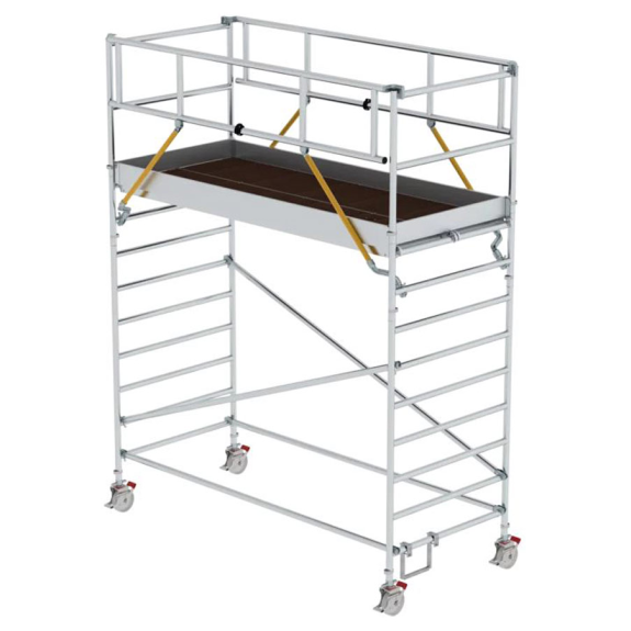 MUNK Rollgerüst SG mit Doppelplattform 1,35x3,00m Plattform 5,07m AH MUNK Rollgerüst SG mit Doppelplattform 1,35x3,00m Plattform 5,07m AH-Beschreibung lesen