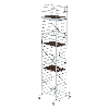 MUNK Rollgerüst mit Doppelplattform 1,35x1,80m Plattform, 9,35m AH