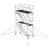MUNK Rollgerüst SG mit Schrägaufstiegen 1,35x3,00m und Ausleger 6,47m AH MUNK Rollgerüst SG mit Schrägaufstiegen 1,35x3,00m und Ausleger 6,47m AH