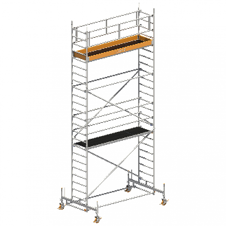 Layher Rollgerüst Uni Standard 7,35m AH (DIN EN 1004:2004)-Beschreibung lesen
