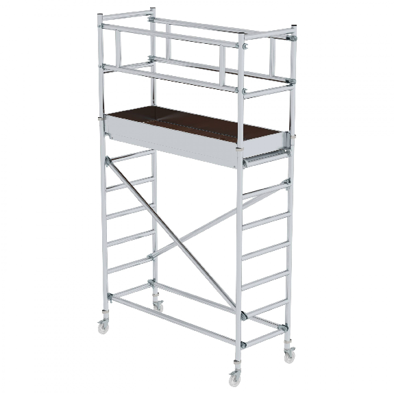MUNK Aluminium Standard Rollgerüst 4,20m AH (DIN EN 1004:2005) MUNK Aluminium Standard Rollgerüst 4,20m AH (DIN EN 1004:2005)-Beschreibung lesen