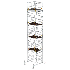 MUNK Rollgerüst SG mit Doppelplattform 1,35x1,80m Plattform 10,58m AH