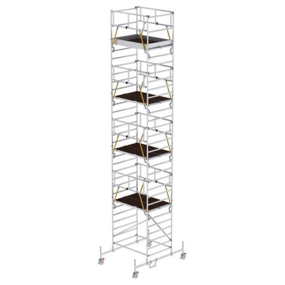 MUNK Rollgerüst SG mit Doppelplattform 1,35x1,80m Plattform 10,58m AH-Beschreibung lesen