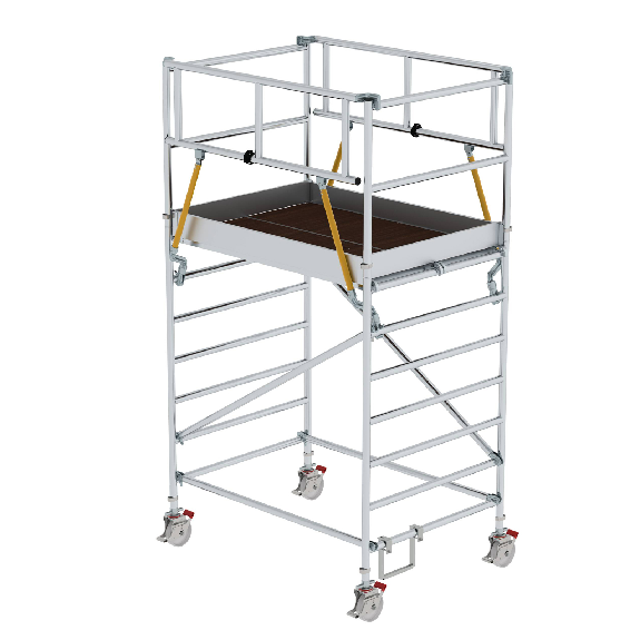 MUNK Rollgerüst SG mit Doppelplattform 1,35x1,80m Plattform 4,51m AH MUNK Rollgerüst SG mit Doppelplattform 1,35x1,80m Plattform 4,51m AH-Beschreibung lesen