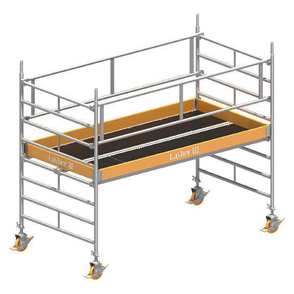 Layher Rollgerüst Uni Breit 3,20m AH Layher Rollgerüst Uni Breit 3,20m AH-Beschreibung lesen