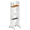 Layher Rollgerüst Uni Leicht Standard-Aufbau 7,26m AH