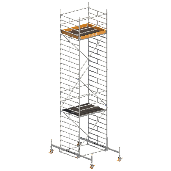 Layher Rollgerüst Uni Kompakt 8,38m AH (DIN EN 1004:2004) Layher Rollgerüst Uni Kompakt 8,38m AH (DIN EN 1004:2004)-Beschreibung lesen