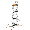 Rollgerüst mit Gerüststützen 8,61 m AH