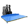 Bauer Restgitter-Palette RGP-3, lackiert, Lichtblau Bauer Restgitter-Palette RGP-3, lackiert, Lichtblau