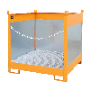 Bauer Fass-Stapelpalette FSP-4 G, lackiert, Gelborange