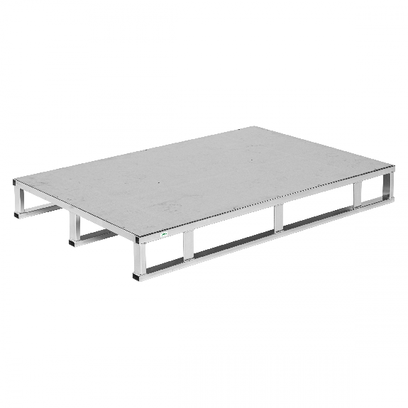 Kongamek Stahlpalette 1200x800x147mm mit Blech und 1000kg Tragkraft-Beschreibung lesen