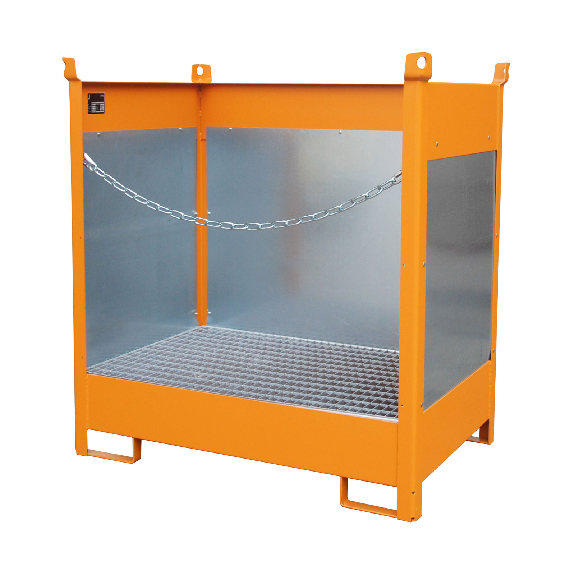Bauer Fass-Stapelpalette FSP-2 G, lackiert, Gelborange Bauer Fass-Stapelpalette FSP-2 G, lackiert, Gelborange-Beschreibung lesen