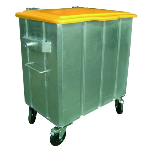 Cubo basura 800 litros galvanizado. (contenedor) 800 x 1.250 x 1.350 Cubo basura 800 litros galvanizado. (contenedor) 800 x 1.250 x 1.350-Leer más