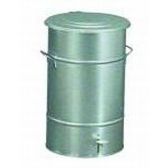 Cubo con pedal galvanizado 115 litros Cubo con pedal galvanizado 115 litros-Leer más