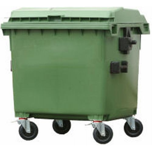 Contenedor basura verde 1.000 lts Contenedor basura verde 1.000 lts-Leer más