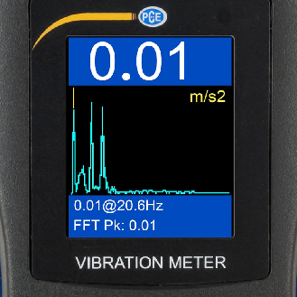 PCE Instruments Vibrationsmessgerät PCE-VM 22 |mit Drehzahlmesser und Thermometer-Beschreibung lesen