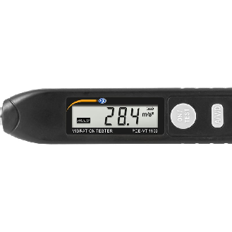 PCE Instruments Vibrationstester PCE-VT 1100M |Frequenzbereich 10 Hz  1 kHz |inkl. Magnetsensor-Beschreibung lesen