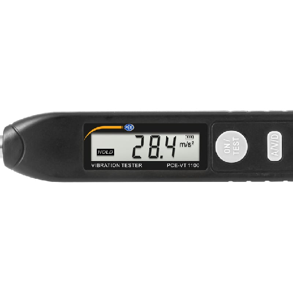 PCE Instruments Vibrationstester PCE-VT 1100M |Frequenzbereich 10 Hz  1 kHz |inkl. Magnetsensor-Beschreibung lesen