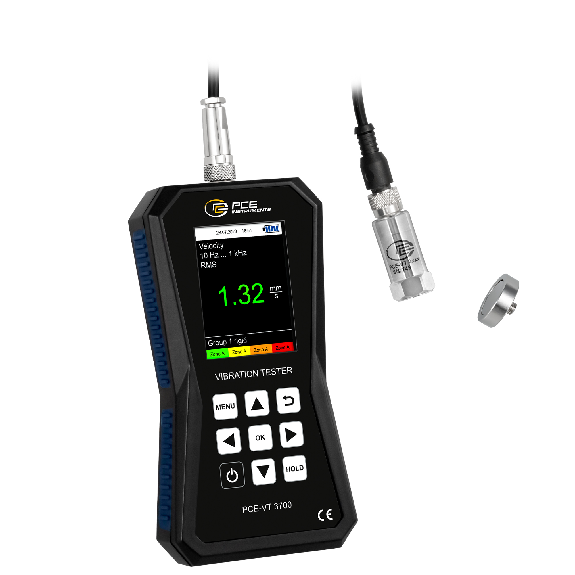 PCE Instruments Vibrationsmessgerät PCE-VT 3700 Beschleunigung |Geschwindigkeit |Weg-Beschreibung lesen