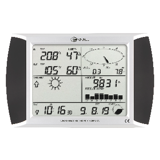 PCE Instruments Wetterstation PCE-FWS 20N-2 |3 Displays |Innentemperatur in Celsius oder Fahrenheit |Innenluftfeuchte-Beschreibung lesen