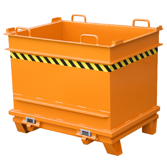 Bauer Baustoffcontainer BC 1000, lackiert, Gelborange Bauer Baustoffcontainer BC 1000, lackiert, Gelborange-Beschreibung lesen