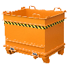 Bauer Baustoffcontainer BC 1000 (Steinklammer-Entriegelung), lackiert, Gelborange Bauer Baustoffcontainer BC 1000 (Steinklammer-Entriegelung), lackiert, Gelborange