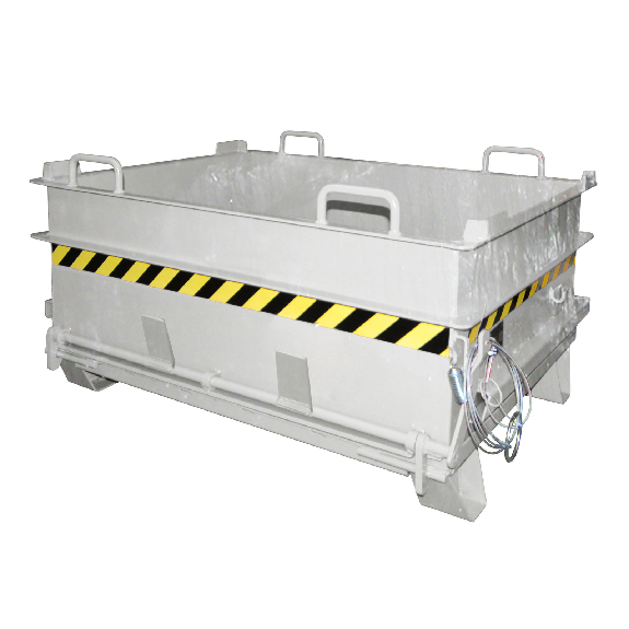 Bauer Baustoffcontainer BC 500 (Steinklammer-Entriegelung), feuerverzinkt-Beschreibung lesen