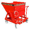 Bauer Späne-Kippmulde SKS 400, lackiert, Feuerrot Bauer Späne-Kippmulde SKS 400, lackiert, Feuerrot