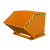 Bauer Kippmulde KK 1000, lackiert, Gelborange Bauer Kippmulde KK 1000, lackiert, Gelborange