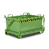 RR Industrietechnik Klappbodenbehälter Typ RBB-50 910x1370x770mm 500dm³ RAL 6011 Resedagrün