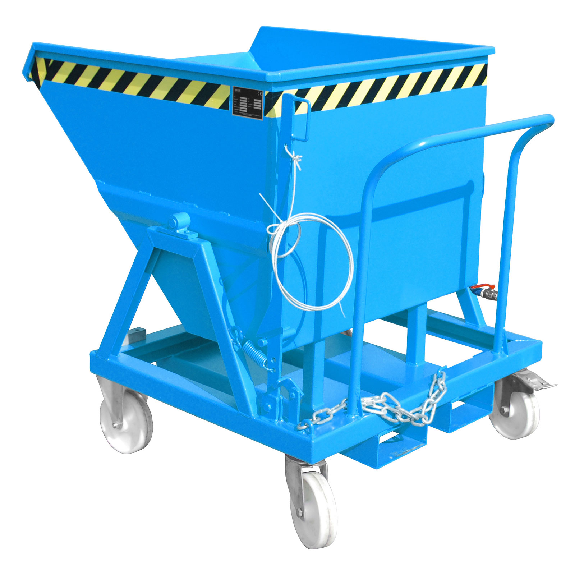 Mobile Chip Dump SKS 400 - Trasporto e Smaltimento Facile di Trucioli-Leggi tutto