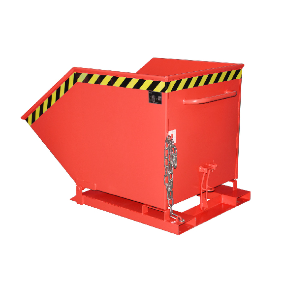 Kippmulde KK 600, peint, rouge de feu-Leer más