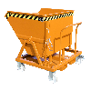 Bauer Kippmulde KS 550, lackiert, Gelborange