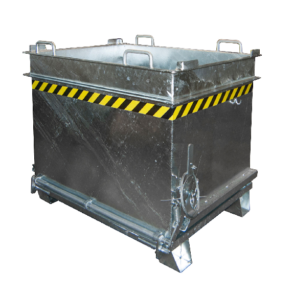 Bauer Baustoffcontainer BC 1000 (Steinklammer-Entriegelung), feuerverzinkt Bauer Baustoffcontainer BC 1000 (Steinklammer-Entriegelung), feuerverzinkt-Beschreibung lesen