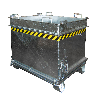 Bauer Baustoffcontainer BC 1000 (Steinklammer-Entriegelung), feuerverzinkt Bauer Baustoffcontainer BC 1000 (Steinklammer-Entriegelung), feuerverzinkt