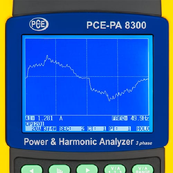 PCE Instruments Leistungsmessgerät PCE-PA 8300-1 Strommessung Set 1 10 ... 600 V AC |3 Phasen |IEC1010CAT III 600 V-Beschreibung lesen