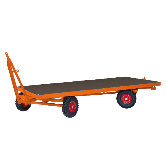VARIOfit Industrieanhänger mit 2-Achs Drehschemellenkung und Luftbereifung 2500x1250x700mm-Beschreibung lesen