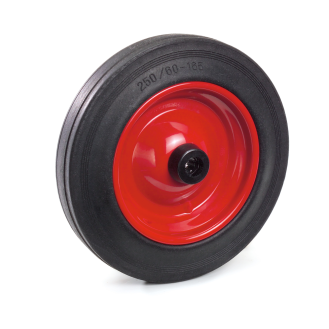 Fetra Vollgummi-Räder 250x60 mm, Nabenlänge 60mm versetzt-Beschreibung lesen